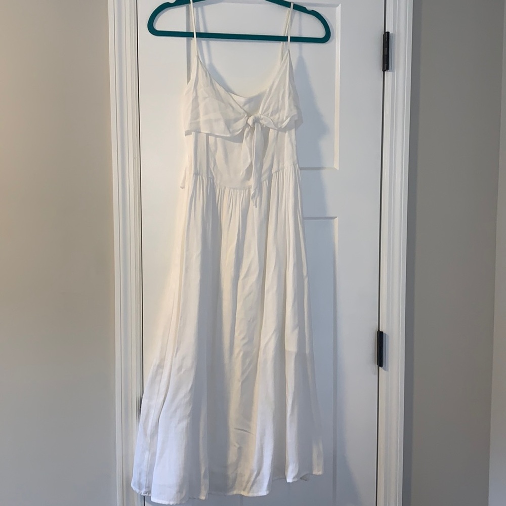 NWT-Anthropologie Farrow Dress-White-size M